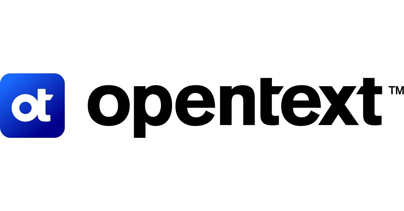 OpenText's logo